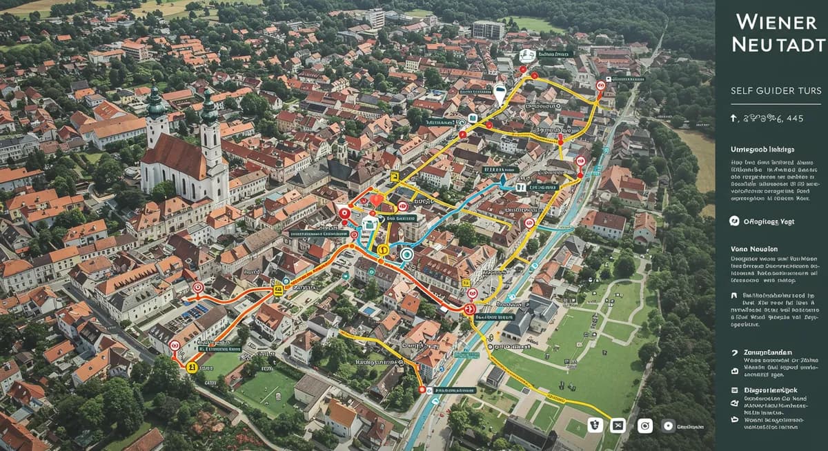 Self-Guided Walking Tour Routes: Your Wiener Neustadt Map