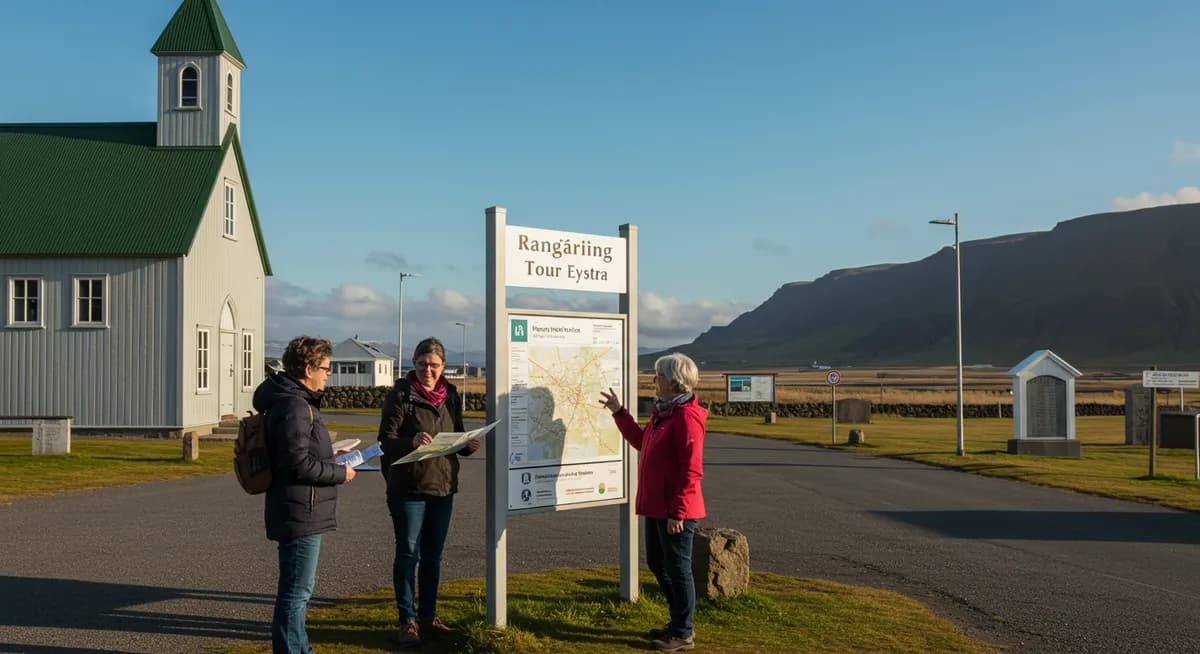 Starting Points for Free Walking Tours in Rangárþing Eystra