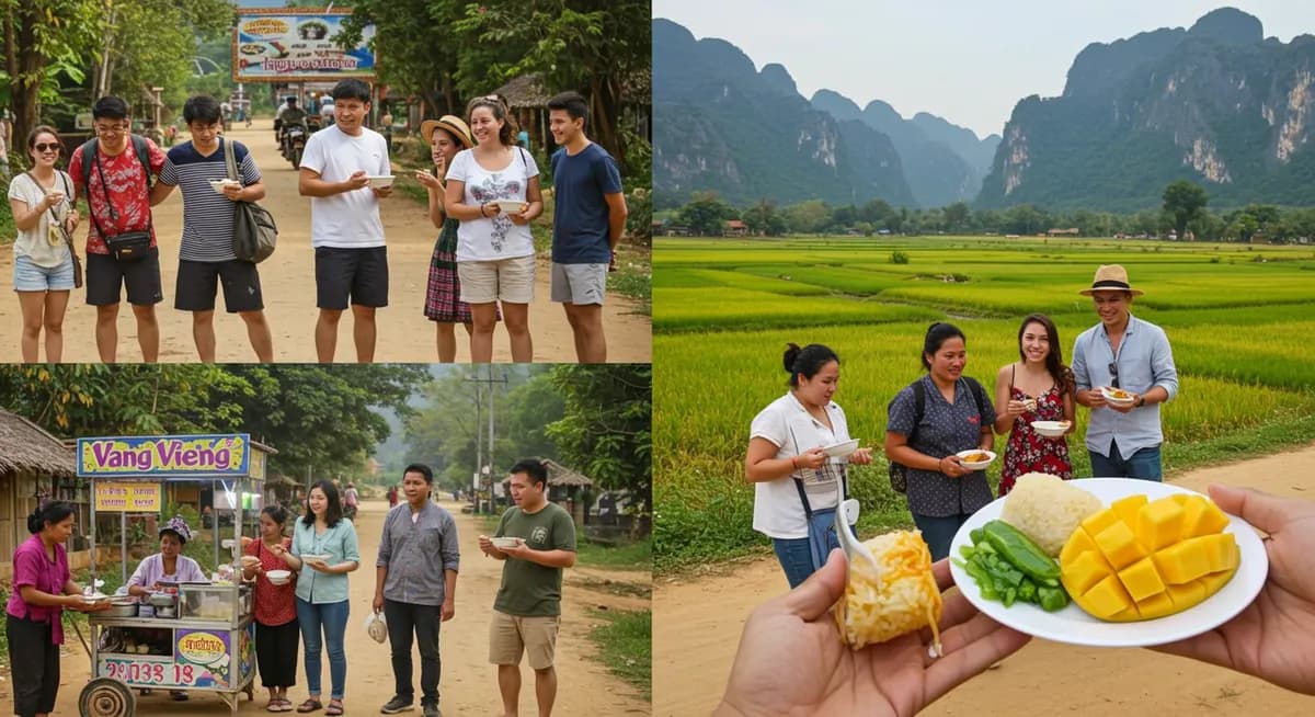 Vang Vieng Walking Tour: Top Food Stops & Local Bites