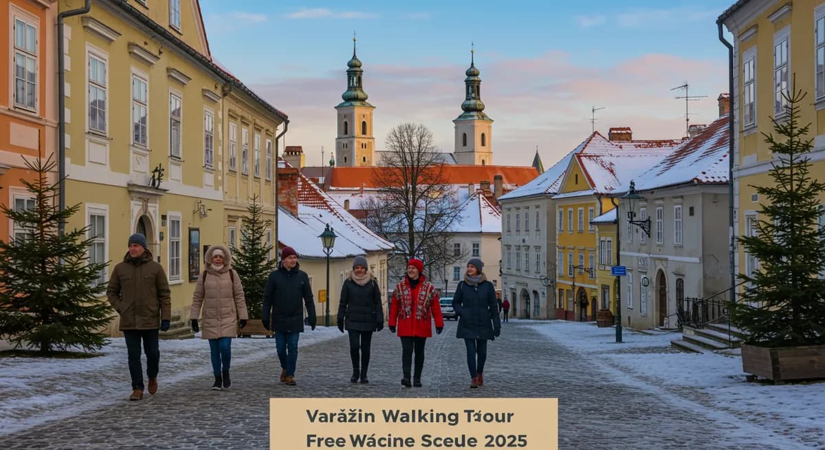 Varaždin Free Walking Tour: Winter 2025 Guide