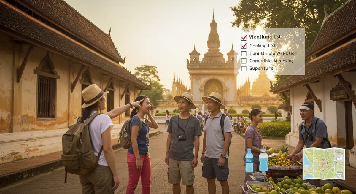 Vientiane Walking Tour: Essential Packing List