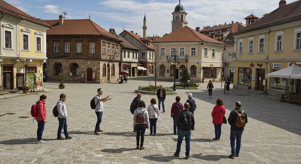 Vranje City Center Architecture Free Walking Tour