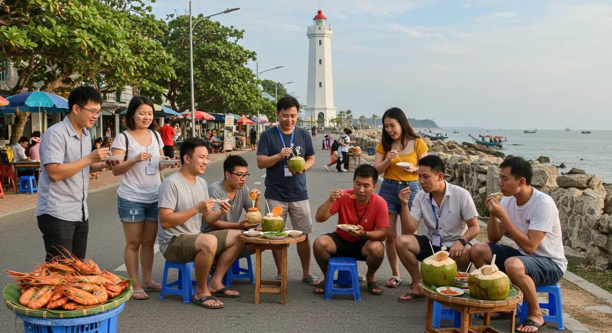 Vung Tau Walking Tour: Best Food Stops & Local Eats
