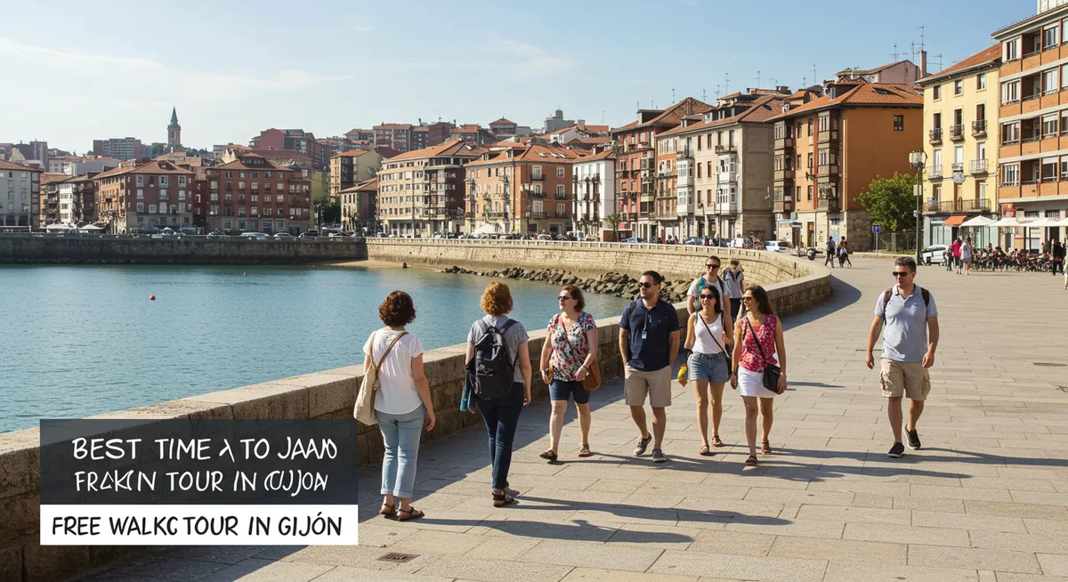 Best Time to Join Free Walking Tours in Gijón