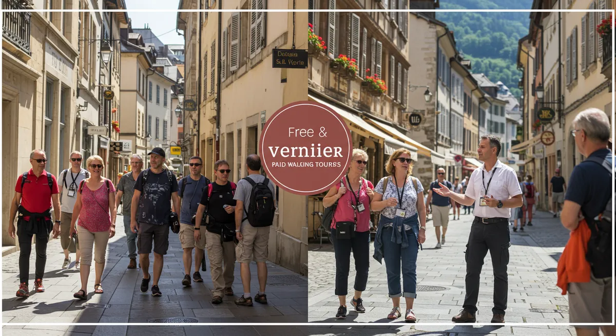 Paid vs. Free Walking Tours: Vernier Comparison