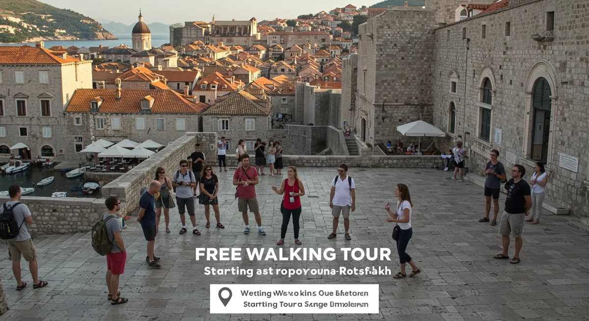 Dubrovnik Free Walking Tour Meeting Points & Times Guide