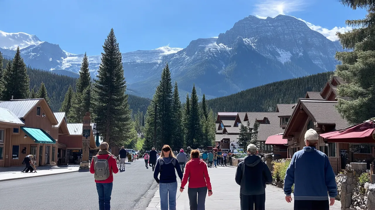 Free Walking Tour Itinerary Banff Town