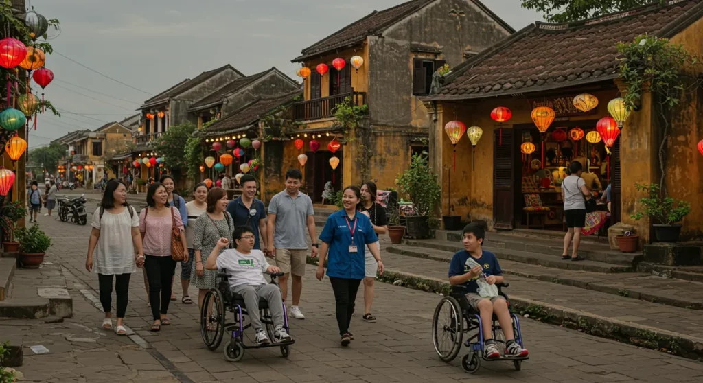 accessible walking tours hoi an vietnam - hoi an walking tour guide