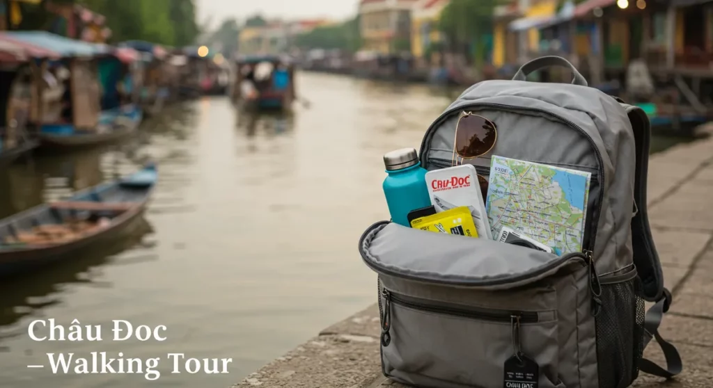 chau doc walking tour packing list - chau doc walking tour guide