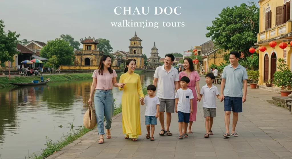 family friendly chau doc walking tours - chau doc walking tour guide
