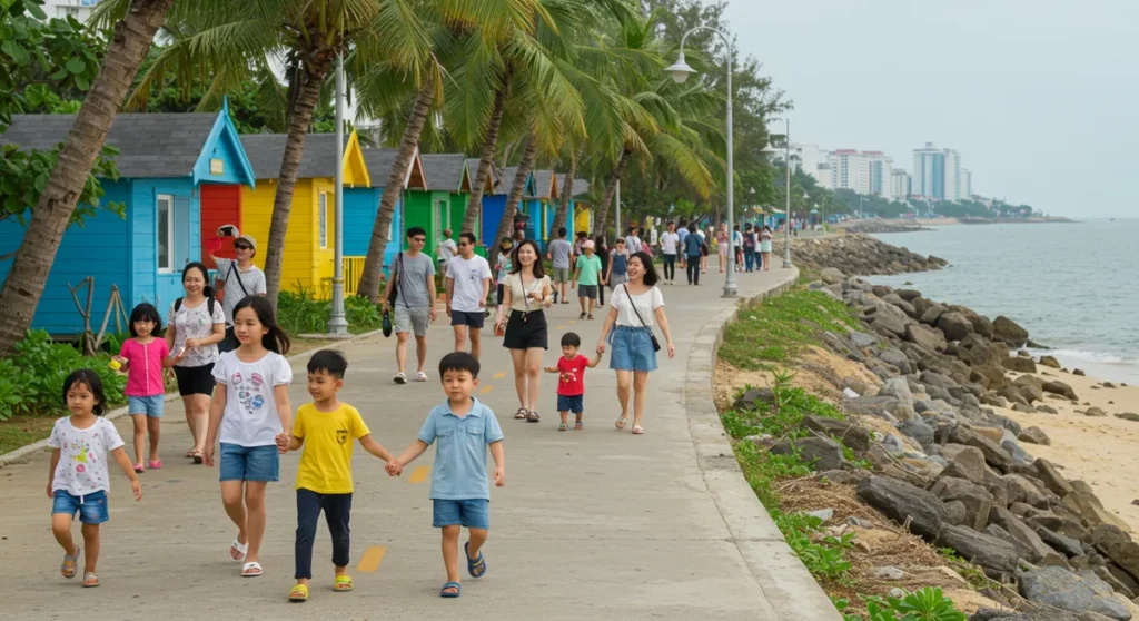 family-friendly vung tau walking routes - vung tau walking tour guide