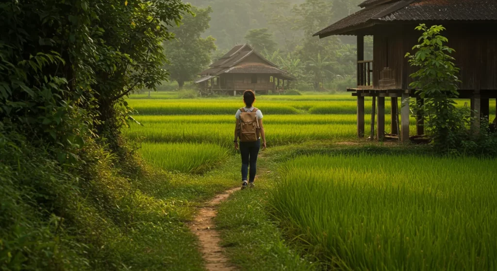 hidden gems vang vieng walking discovery - vang vieng walking tour guide
