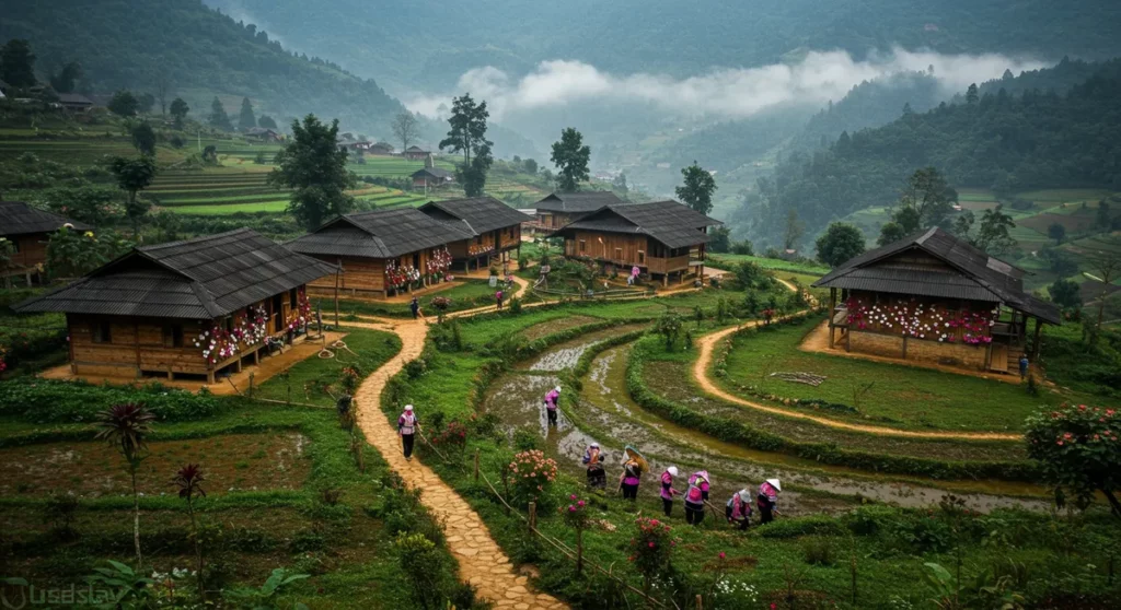 hidden villages on sapa treks - sapa walking tour guide