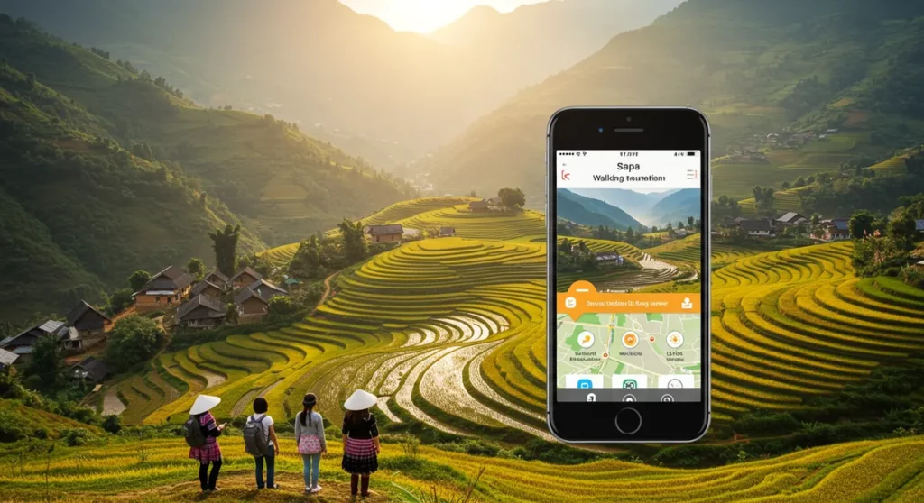 sapa walking tour app recommendations - sapa walking tour guide