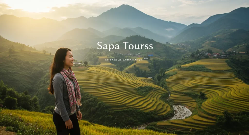 solo female traveler sapa tours - sapa walking tour guide