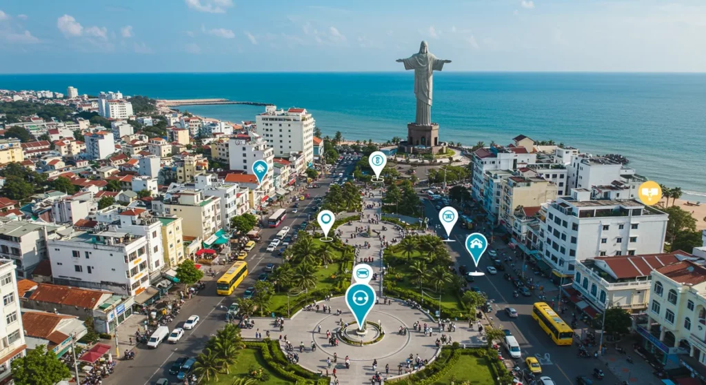 vung tau walking tour meeting points transport - vung tau walking tour guide
