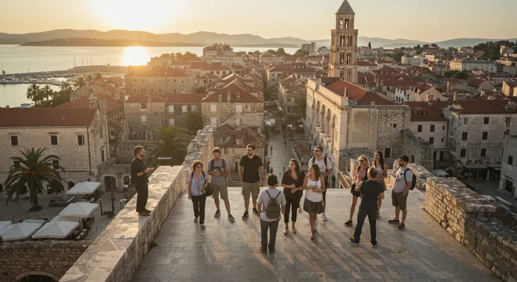 best time of year for free walking tours split - split walking tour guide