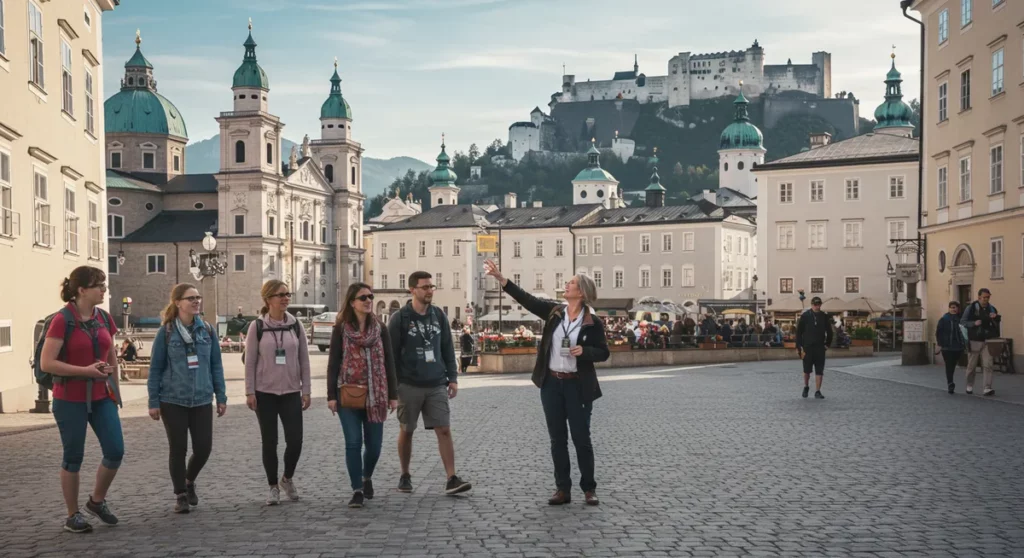 free sound of music walking tour salzburg - salzburg walking tour guide