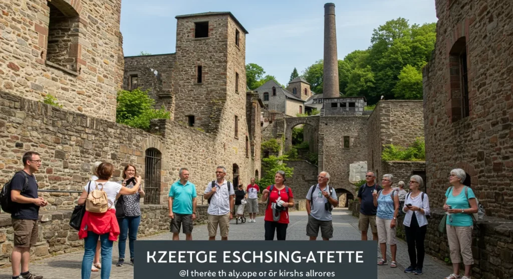 historical sites covered free walking tour esch-sur-alzette - esch-sur-alzette walking tour guide