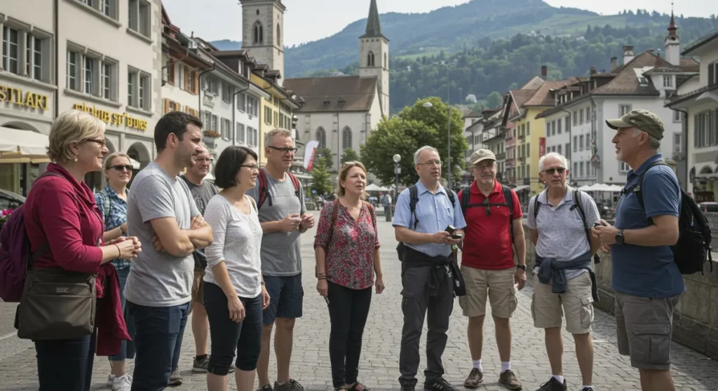 how to find free walking tours chur switzerland - chur walking tour guide