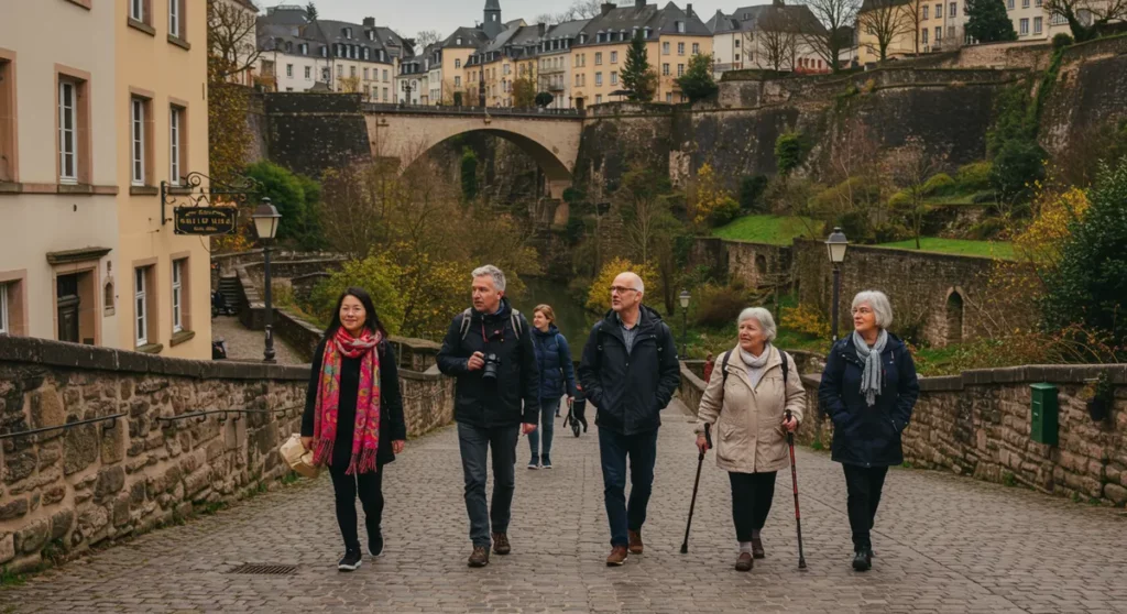 what to expect on a free walking tour luxembourg city - luxembourg city walking tour guide