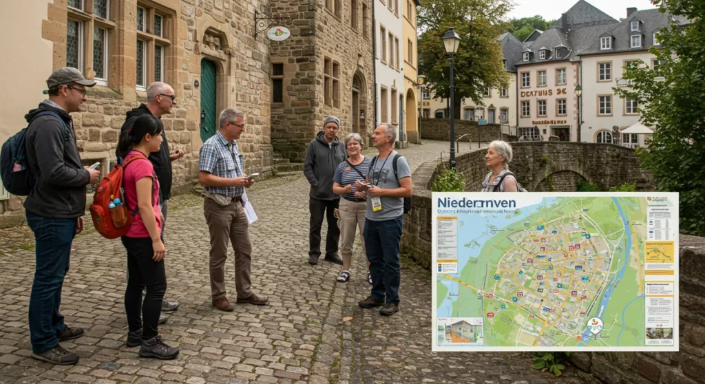 where free walking tours niederanven luxembourg typically start - niederanven walking tour guide